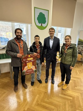 Obisk skavtov in Luč miru (1)